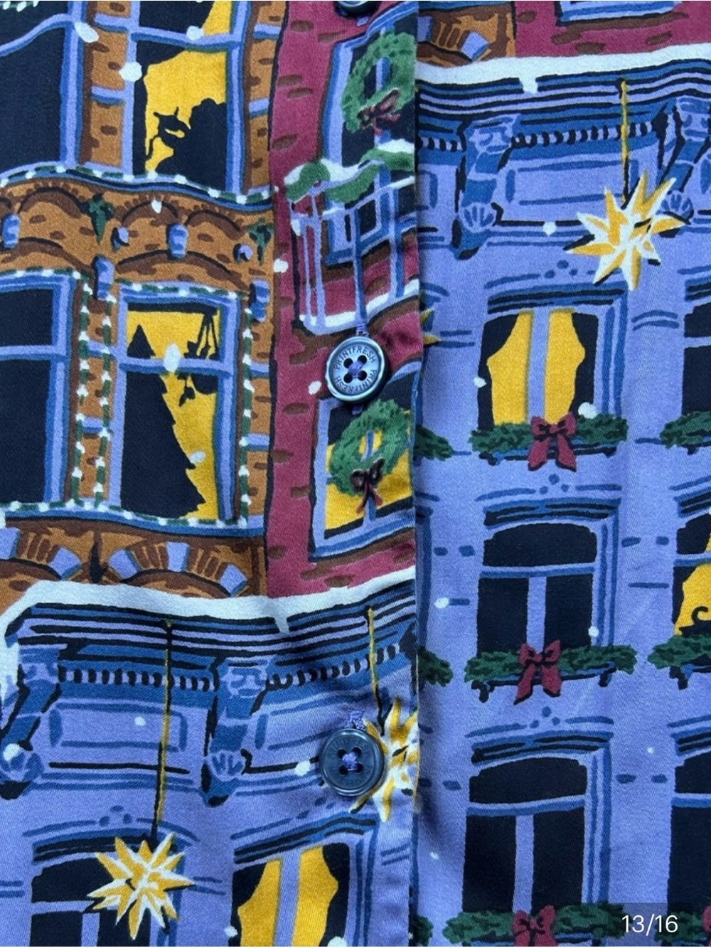 Printfresh Manhattan dreaming eco satin pajamas - Picture 2 of 2